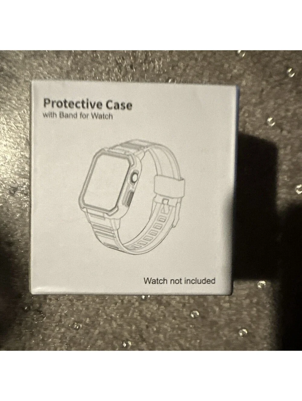 Newdery 2 Pk Protective Case W/Band for Apple Watch Model# XDL-WPS01 Black